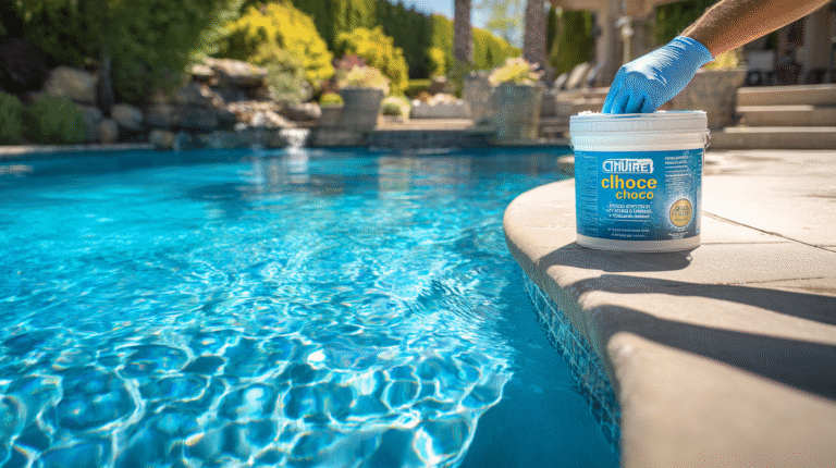 Chlore choc piscine : Méthode efficace pour eau cristalline