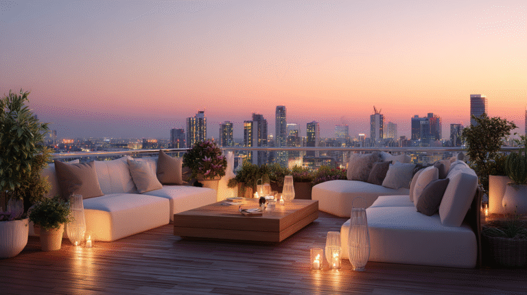 Le rooftop : ciel et ville, aménagement cosy ou tendance