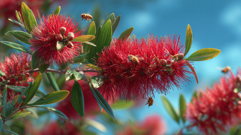 Le callistemon, rince-bouteilles aux fleurs d’été vives