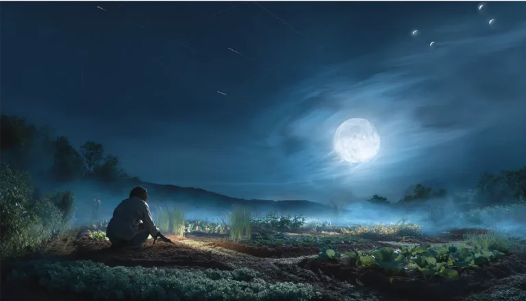 Jardiner avec la lune : cycles et travaux pratiques